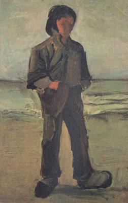 Vincent Van Gogh Fisherman on the Beach (nn04) oil painting picture